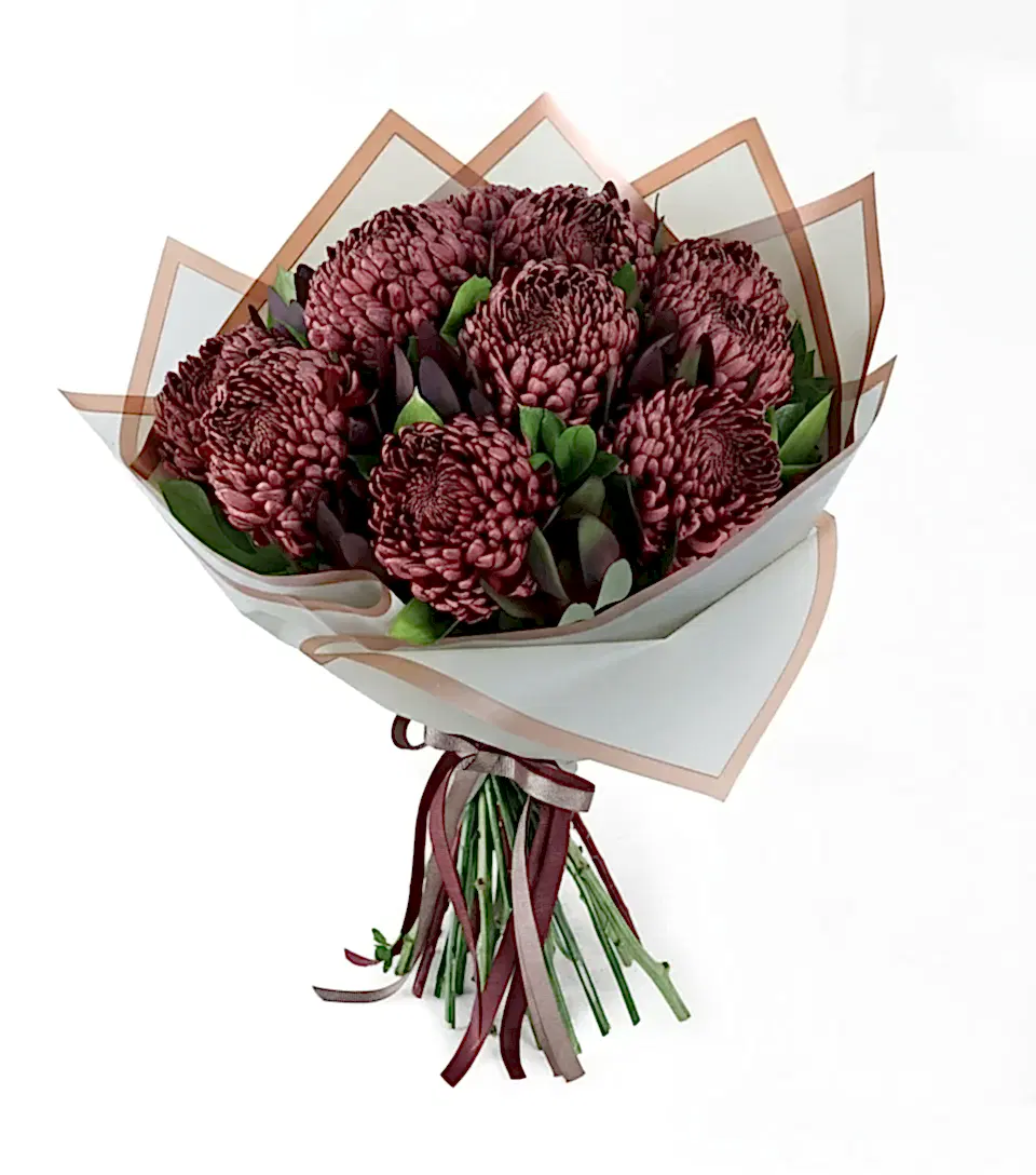 Burgundy Anastasya Buketi