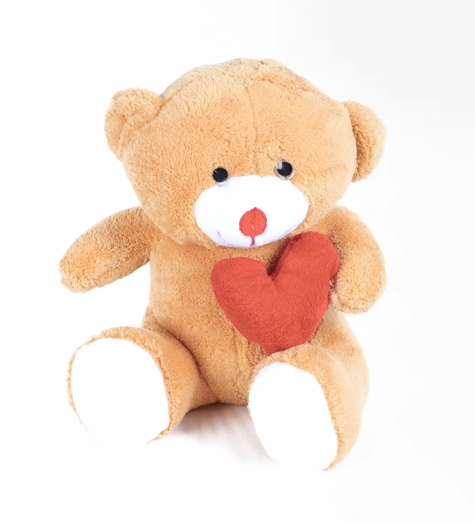 Kalpli Kahve Peluş Ayıcık Bobo 40 Cm