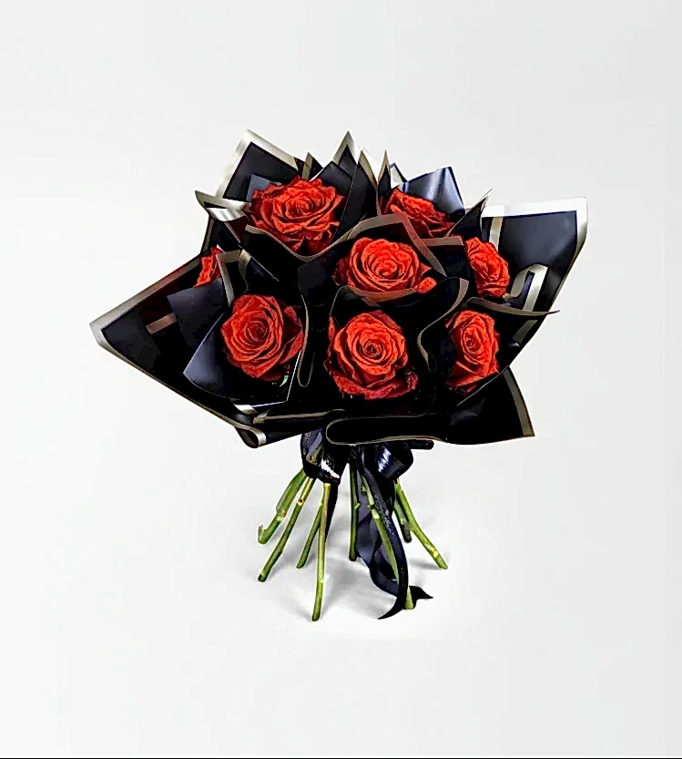 Love 13 Adet Kırmızı Gül Buketi