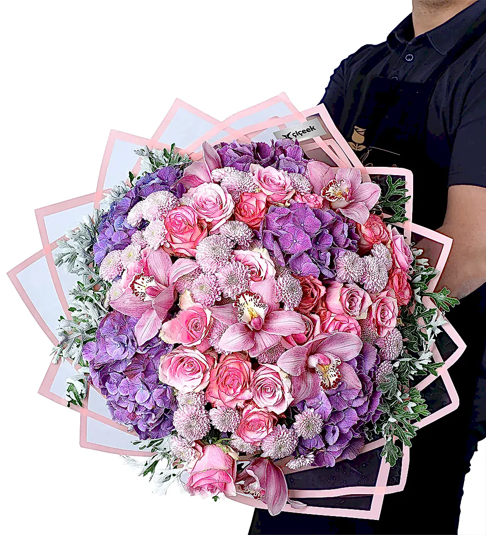 Pembe Düş Buketi Pinky Grande