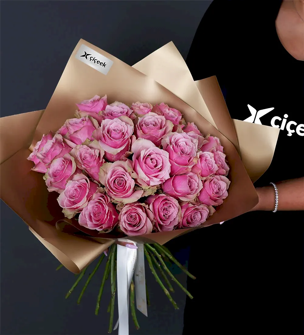 Vendy 30 Pembe Gül Buketi